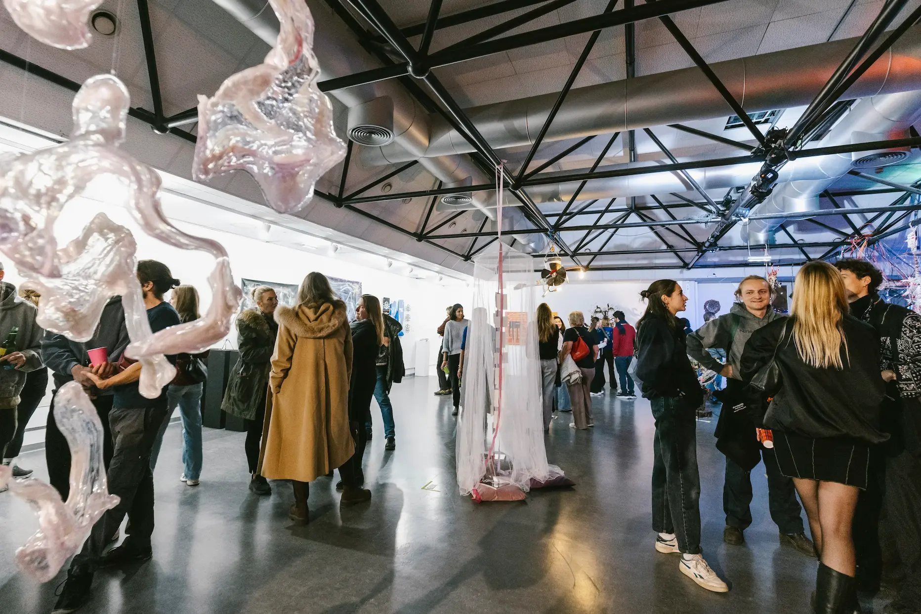 X Frames per Space — installation view, West, Vienna (2025)